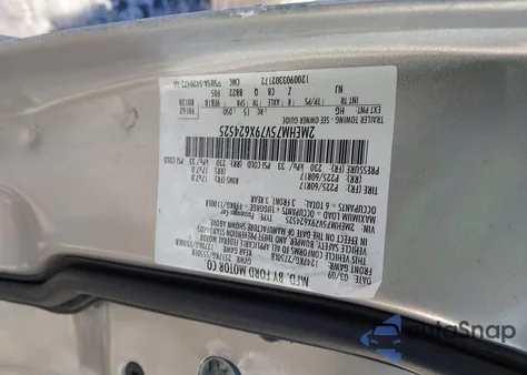 2009 Mercury Grand Marquis Ls (Fleet Only) z USA, uszkodzony, nr VIN 2MEHM75V79X624525